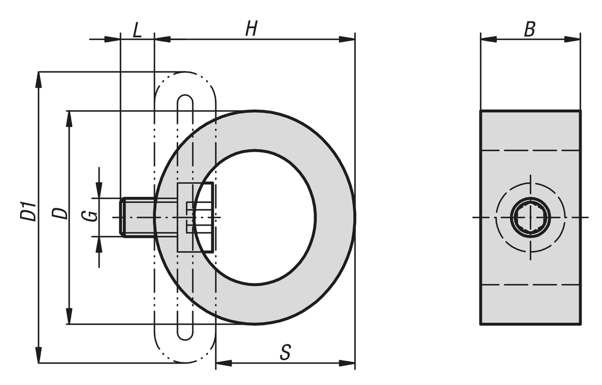 Ammortizzatori strutturali con ammortizzazione radiale, versione dura
