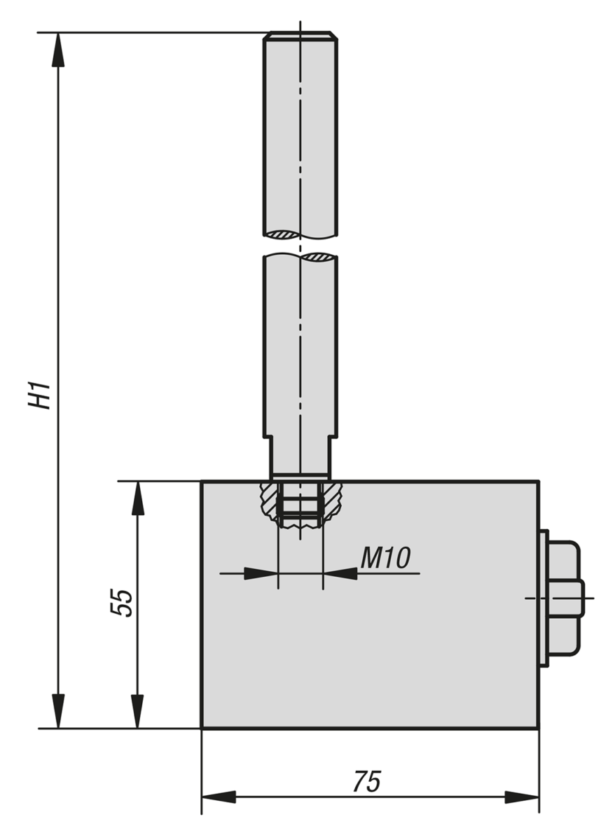 Pied magnétique