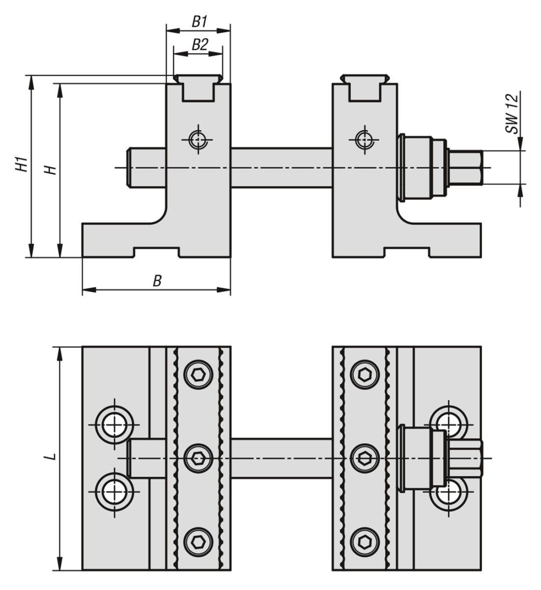 Mors épaulés pour usinage à 5 axes