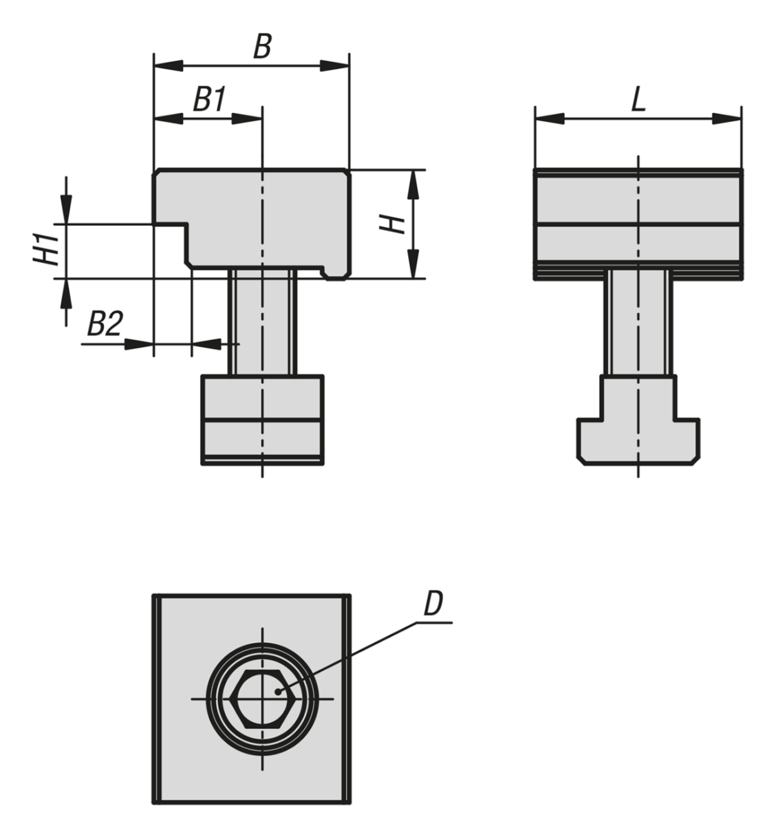 Set de unidades de sujeción para sistema de sujeción múltiple