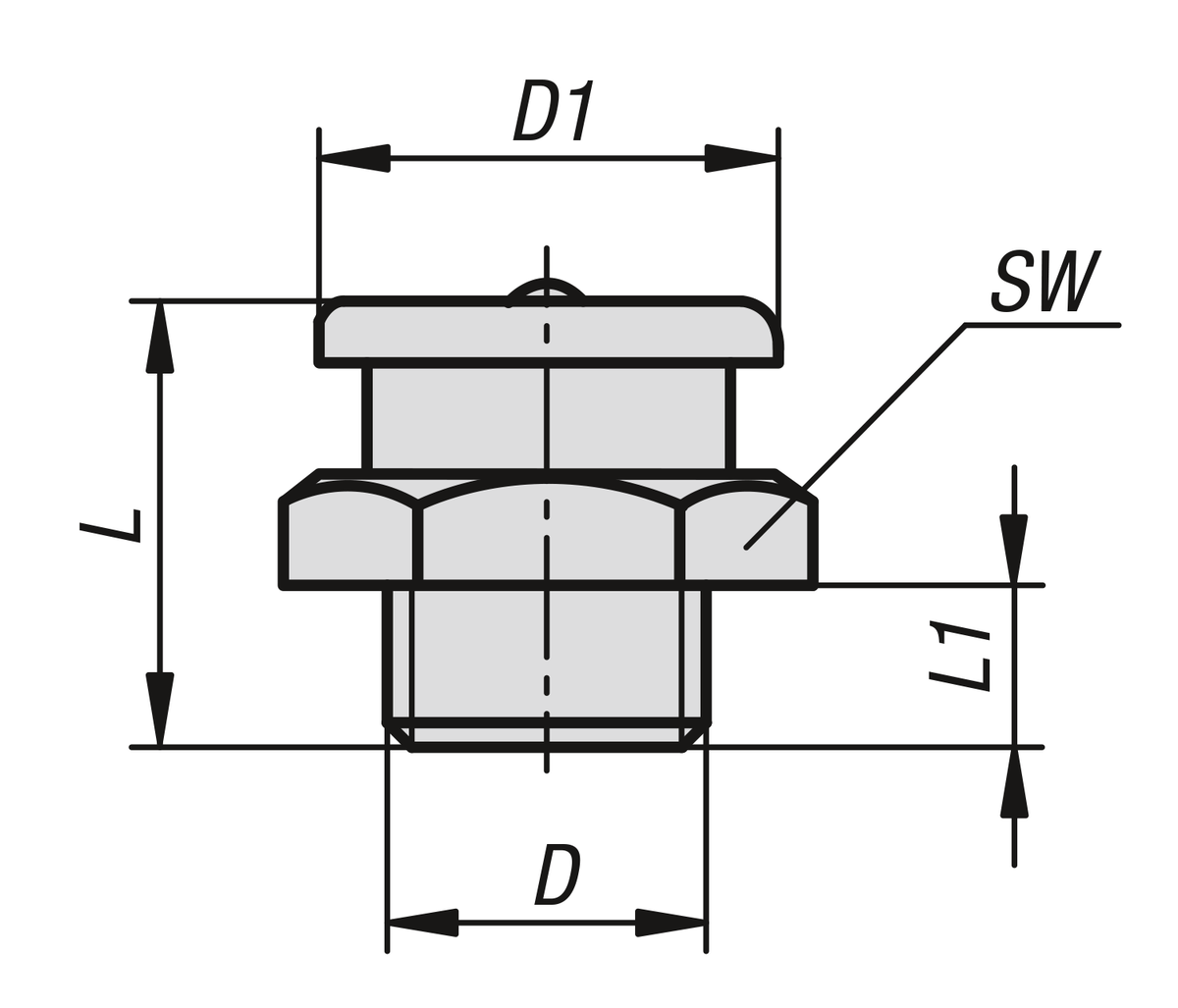 Racores de lubricación forma plana según DIN 3404